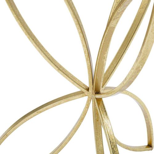 Selette En Métal Doré Butterfly 35 X 60 Cm