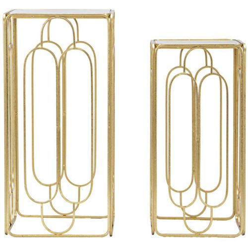 Selettes En Métal Doré Holdery (lot De 2)