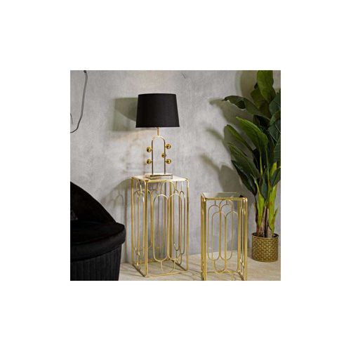 Selettes En Métal Doré Holdery (lot De 2)