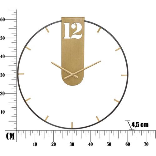Horloge En Métal Goldy 60 X 4.5 Cm
