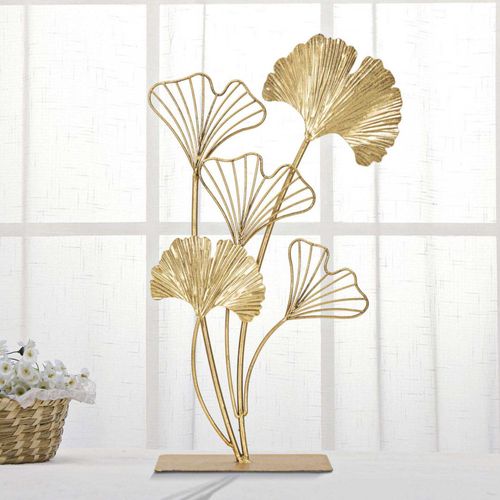 Sculture En Métal Leaf 26 X 11.5 X 44.5 Cm