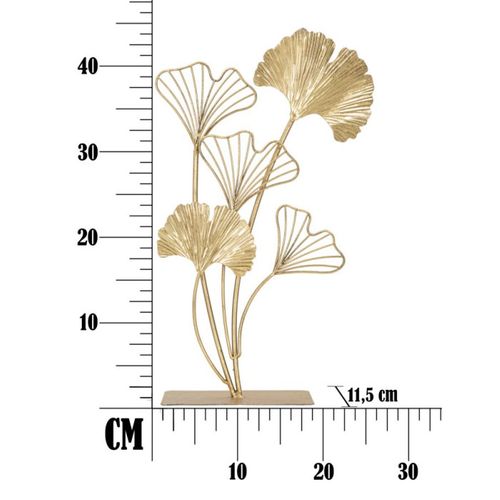 Sculture En Métal Leaf 26 X 11.5 X 44.5 Cm