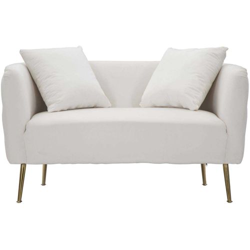 Canapé En Tisu Matelassé Bucarest 127 X 74 X 73 Cm