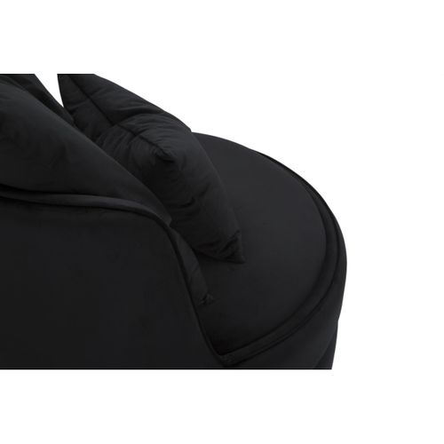 Fauteuil Rond En Tissu Paris 84 X 72 Cm