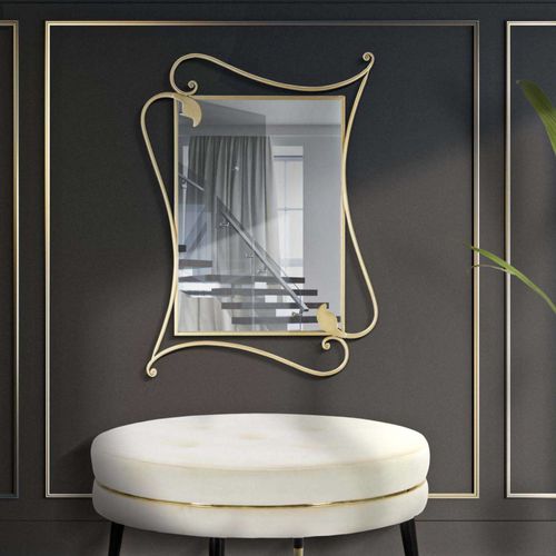 Miroir En Métal Petal 80 X 4 X 110 Cm