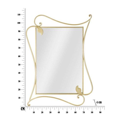 Miroir En Métal Petal 80 X 4 X 110 Cm
