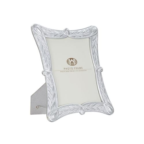 Cadre Photo Déco Végétal "x" 20x25cm Argent