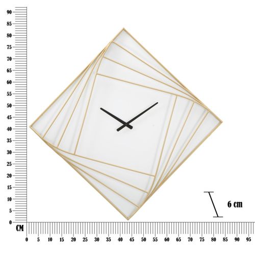 Horloge En Métal Goldy Line 85 X 6 X 85 Cm