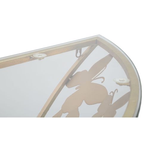 Console Murale Design "butterfly" 120cm Doré