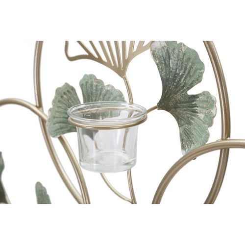 Bougeoir Mural En Métal "greenery" 80cm Multicolore