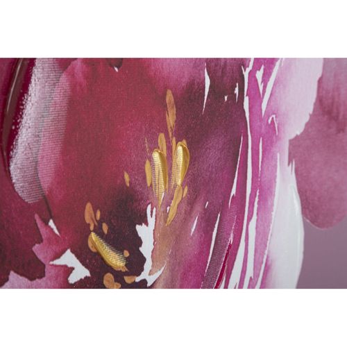 Toile Imprimée Déco "optic" 80x120cm Rose