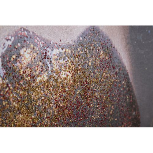 Toile Imprimée Déco "beautiful Lips" 80x120cm Multicolore