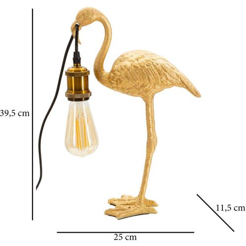 Lampe à Poser En Polyrésine Flamingo Modèle 2