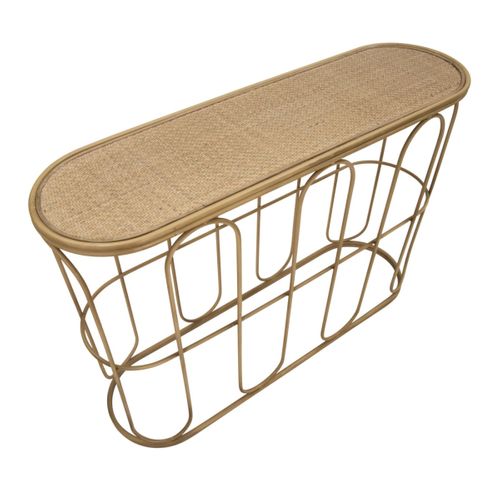 Console Design En Rotin "samui" 110cm Naturel