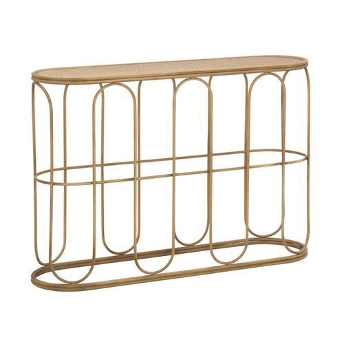 Console Design En Rotin "samui" 110cm Naturel