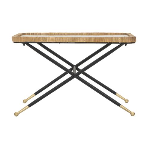 Table Basse Design "st Barth" 70cm Multicolore