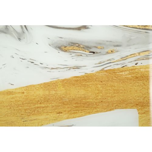 Tableau Déco En Verre "ghostly" 80x120cm Multicolore