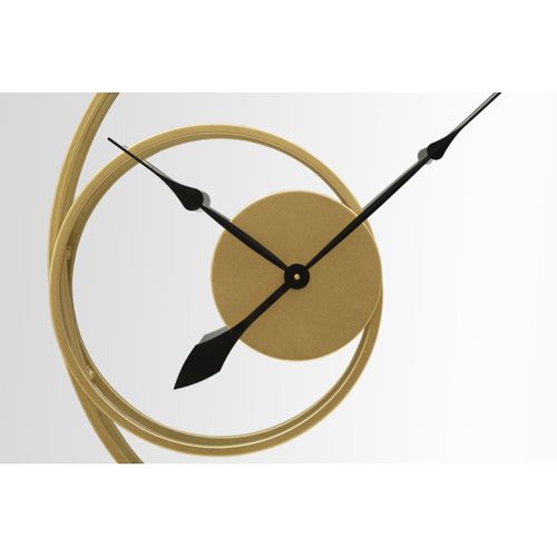 Horloge Murale Miroir "clock" 90cm Or