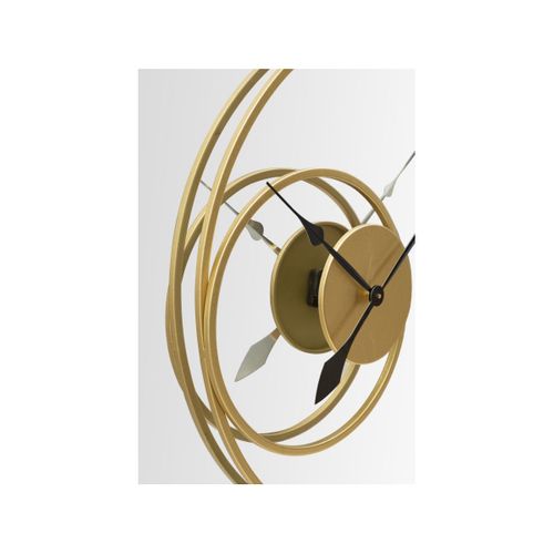 Horloge Murale Miroir "clock" 90cm Or