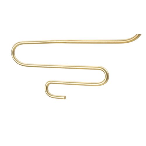 Lot De 2 Bougeoirs Muraux En Métal "alid" 34cm Or