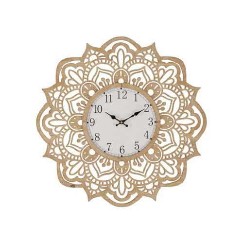 Horloge En Mdf Carving 60 X 4.5 Cm