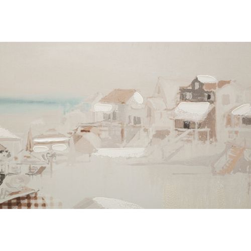 Toile Imprimée Déco "beach" 80x120cm Multicolore