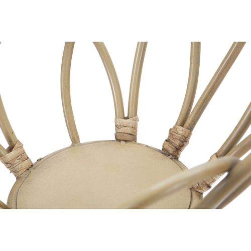 Porte-plante En Métal "panama" 62cm Naturel