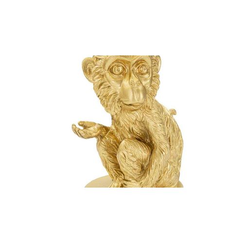 Lampe à Poser En Métal Doré Monkey 20 X 51.5 Cm