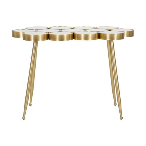 Table D'appoint "bubble" 100cm Or