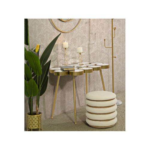 Table D'appoint "bubble" 100cm Or