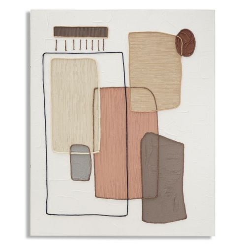 Toile Imprimée Déco "paint" 80x100cm Multicolore