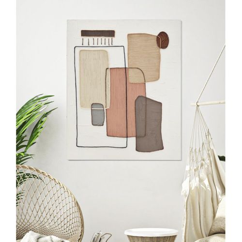 Toile Imprimée Déco "paint" 80x100cm Multicolore