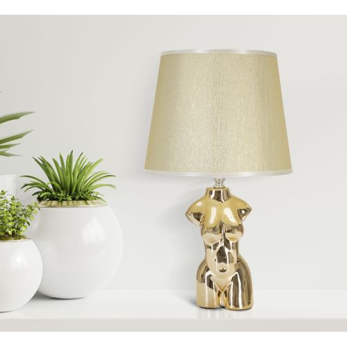 Lampe à Poser En Céramique Buste Glam Buste Femme