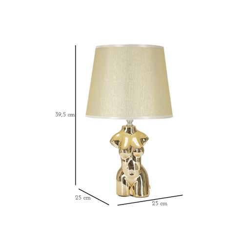 Lampe à Poser En Céramique Buste Glam Buste Femme