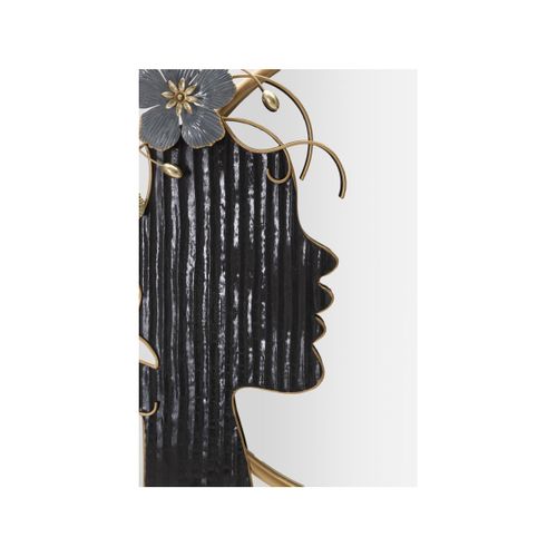 Miroir Mural Déco "woman" 81cm Multicolore