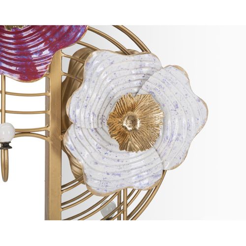 Miroir Mural Avec 2 Crochets "lovis" 75cm Multicolore