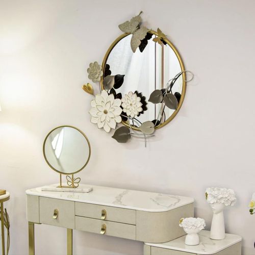 Miroir Mural Déco "tonis" 74cm Multicolore