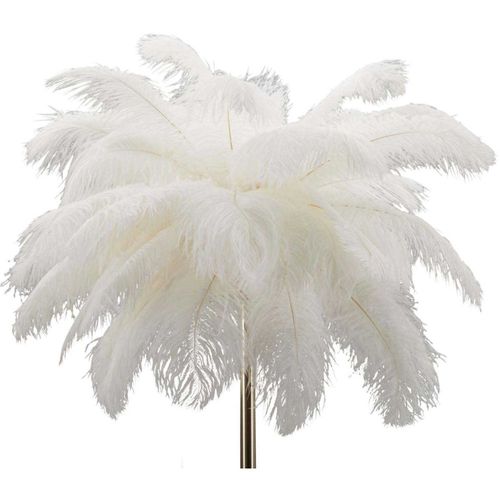 Lampadaire En Métal Et Plastique Palm 55 X 160 Cm Blanc