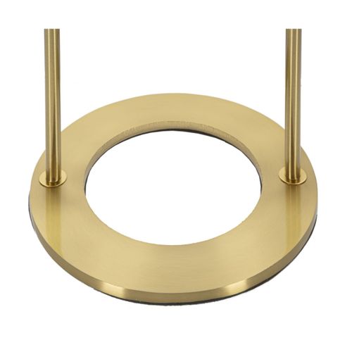 Lampe à Poser Arc "luci" 50cm Blanc et Or