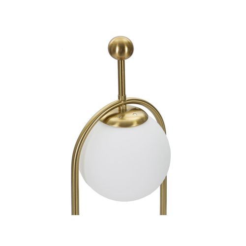 Lampe à Poser Arc "luci" 50cm Blanc et Or