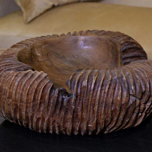 Coupe En Teck Garit 37 X 40 X 16 Cm