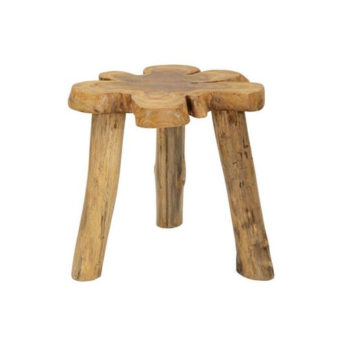 Bout De Canapé En Teck Flower 50 X 47 X 50 Cm