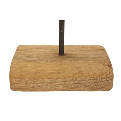 Objet Déco Rond En Teck "dorat" 38cm Naturel