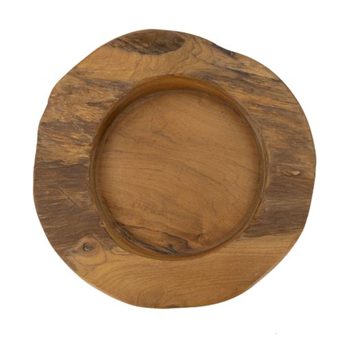 Vide-poche En Bois "erusi" 20cm Naturel