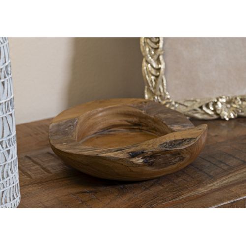 Vide-poche En Bois "erusi" 20cm Naturel