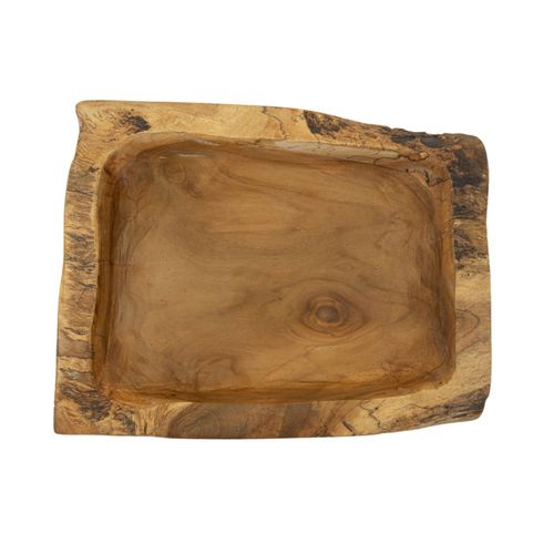 Vide-poche En Bois "kutak" 25cm Naturel