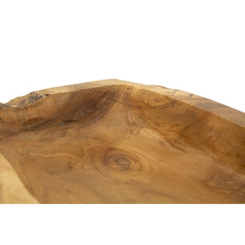Vide-poche En Bois "kutak" 25cm Naturel