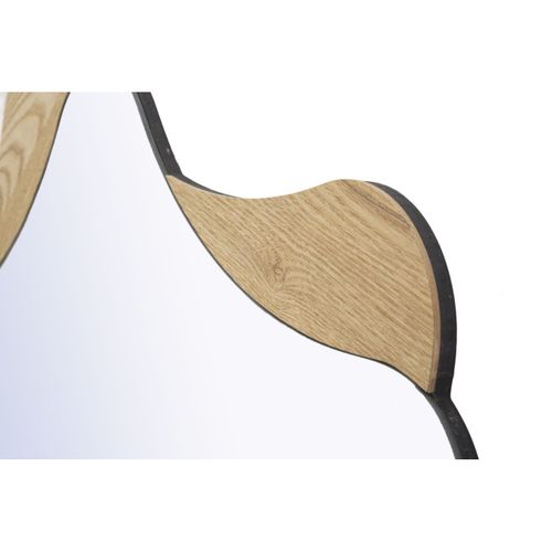 Miroir Mural Déco "stars" 80cm Naturel