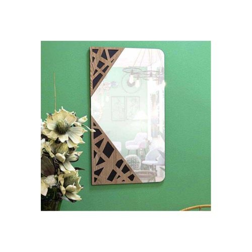 Miroir En Verre Et Mdf Angle 50 X 1 X 90 Cm