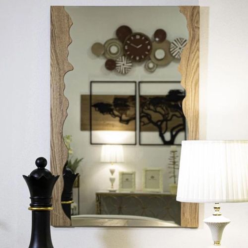 Miroir En Verre Et Mdf Shape 60 X 1.5 X 90 Cm